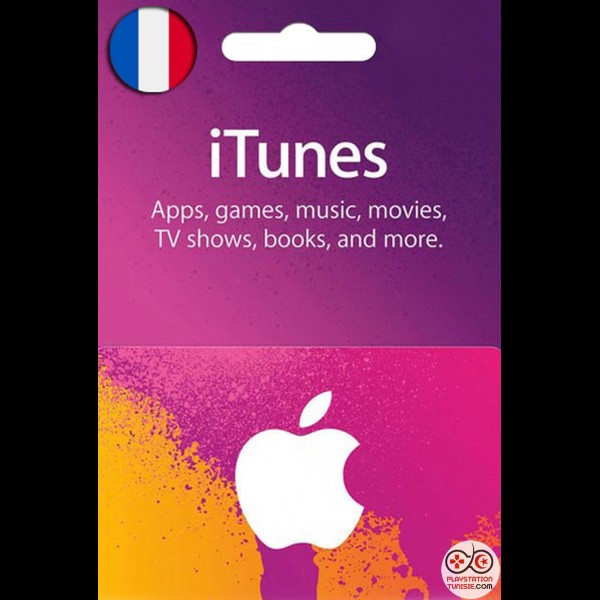 Carte Apple iCloud (iTunes) (FRANCE) 