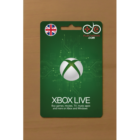 Carte Xbox Live [UK]