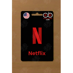 Carte Prépayée Netflix [USA]