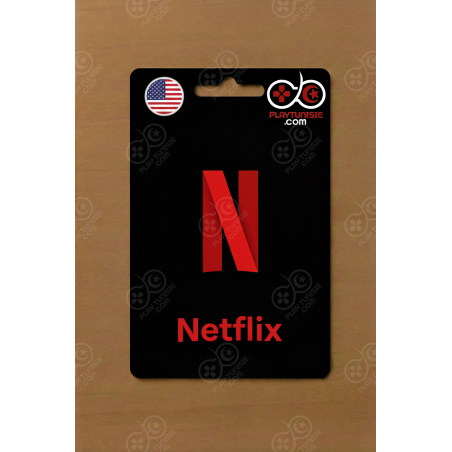 Carte Prépayée Netflix [USA]