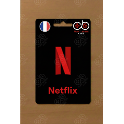 Carte Prépayée Netflix...