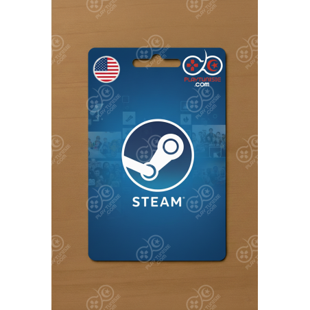 Carte Prépayée Steam USA...