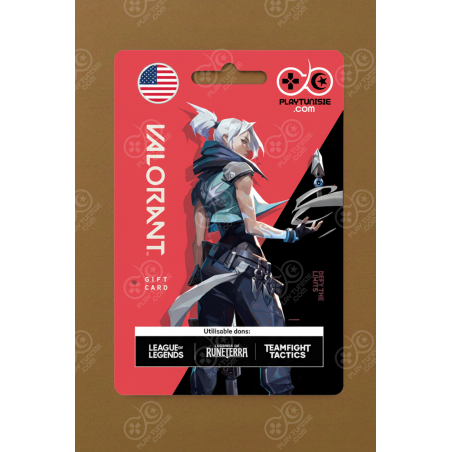 Carte Prépayée Valorant USA...