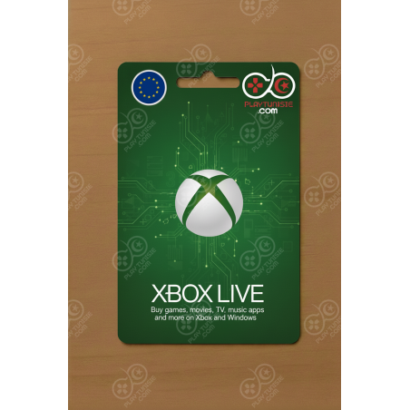 Carte Prépayée Xbox Live...