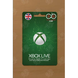 Carte Prépayée Xbox Live UK...