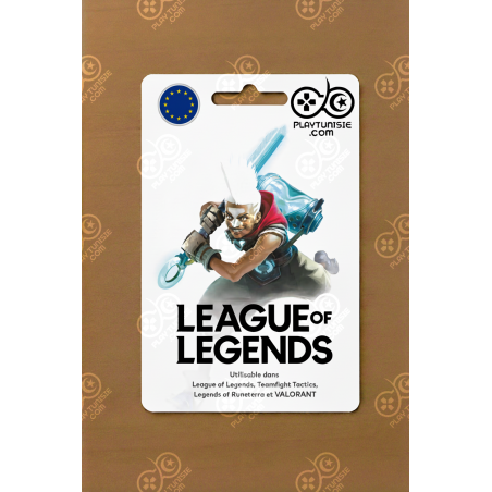 Carte Prépayée League of...