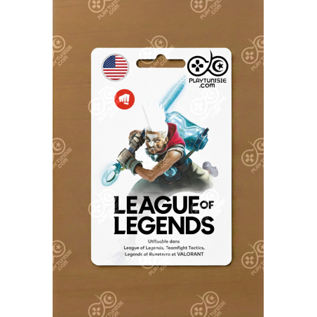 Carte Prépayée League of...