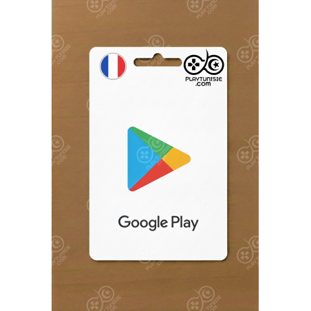 Carte Prépayée Google Play...