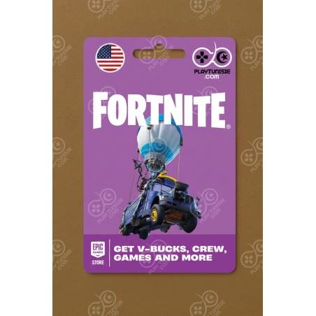 Carte Prépayée Fortnite USA...